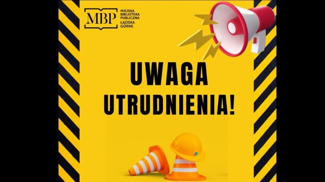 Zmiany dojścia do biblioteki w Łaziskach Górnych! Sprawdź nowe zasady