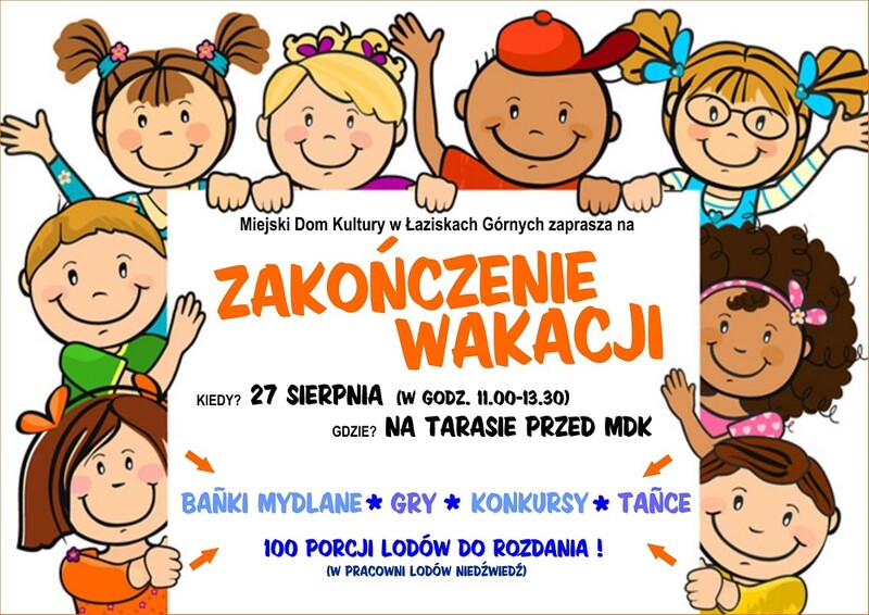 27 sierpnia – Zakończenie Wakacji z MDK