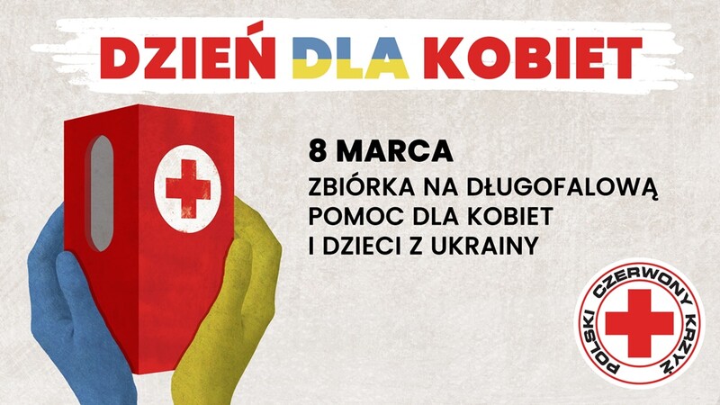 8 marca to "Dzień DLA Kobiet" - ogólnopolska zbiórka PCK