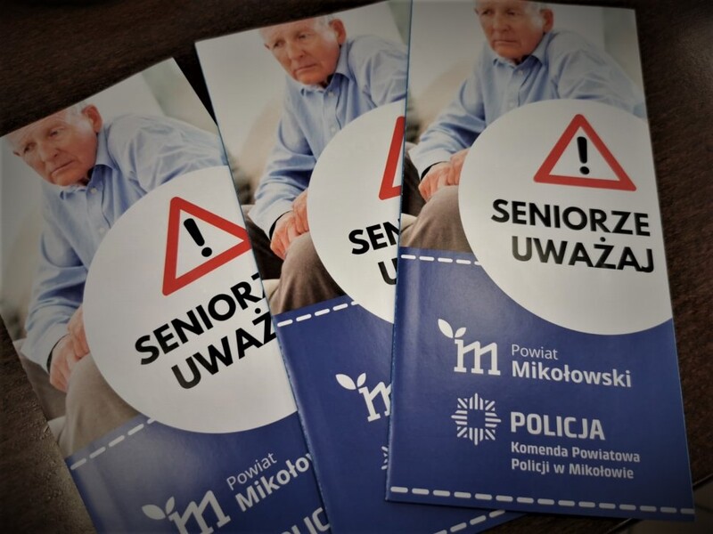 Dzielnicowy z łaziskiego komisariatu w trosce o dobro seniorów