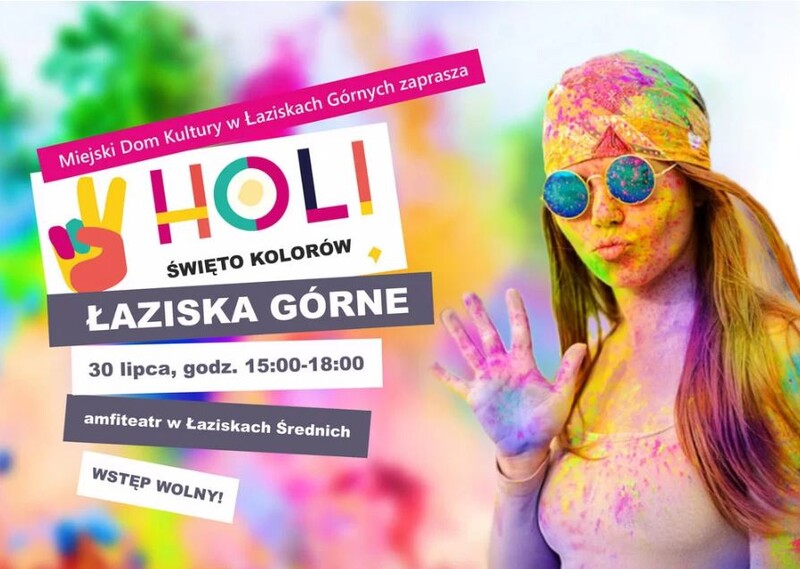 Holi Święto Kolorów w Łaziskach Górnych już w tę niedziele