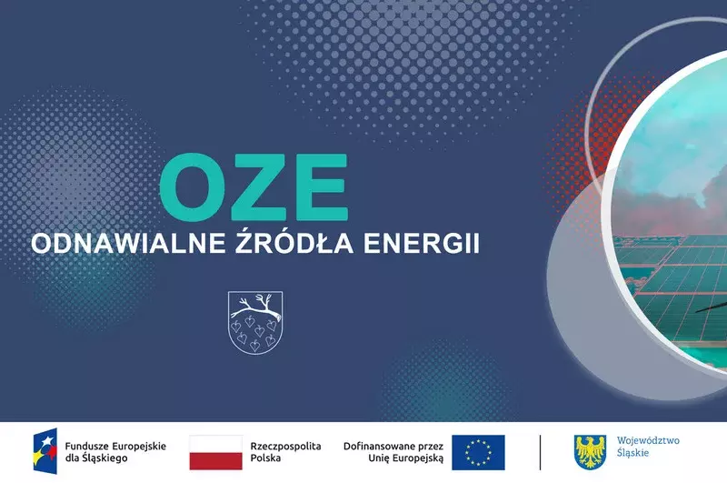 Łaziski projekt „Odnawialne Źródła Energii w Mieście Łaziska Górne” z dofinansowaniem