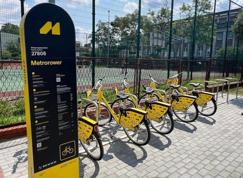 Metrorower w Łaziskach Górnych się rozkręca!