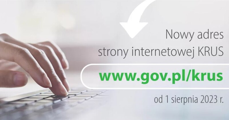 Nowy adres strony internetowej KRUS