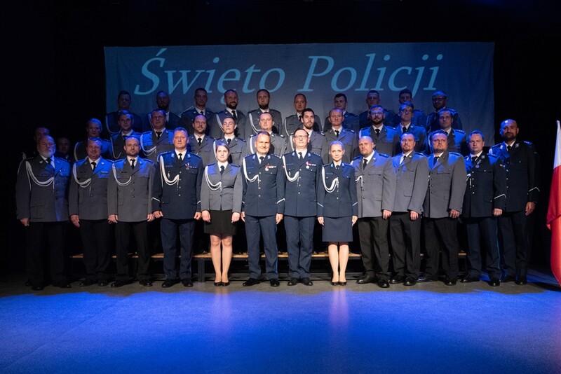 Obchody Święta Policji garnizonu mikołowskiego