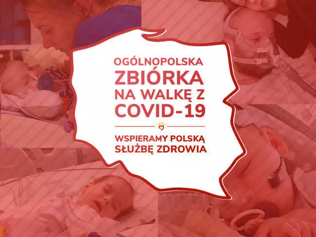 Ogólnopolska zbiórka na walkę z COVID-19: "Wspieramy polską służbę zdrowia"