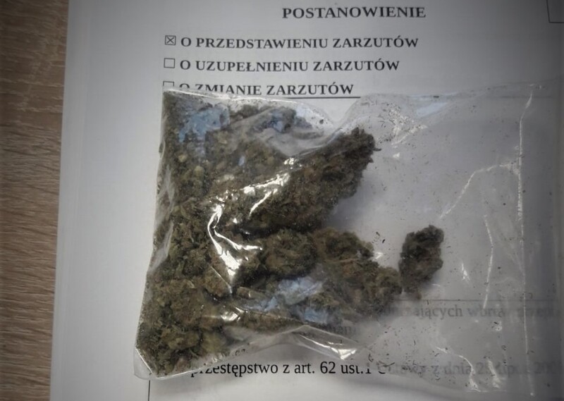 Ponownie zatrzymany z marihuaną