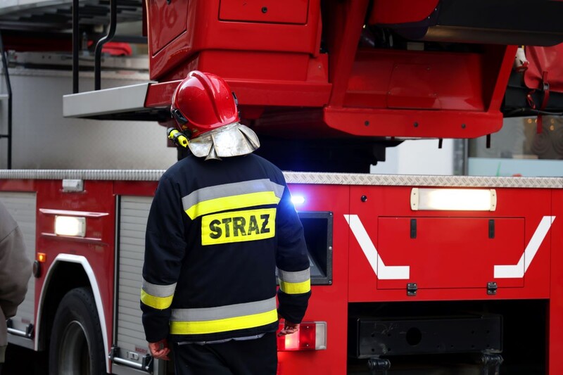 Pożar transformatora w Hucie Łaziska – cztery osoby poszkodowane