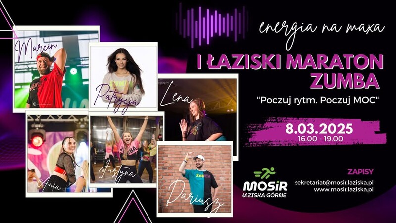 Przed nami Łaziska Maraton Zumby. Sprawdźcie szczegóły!