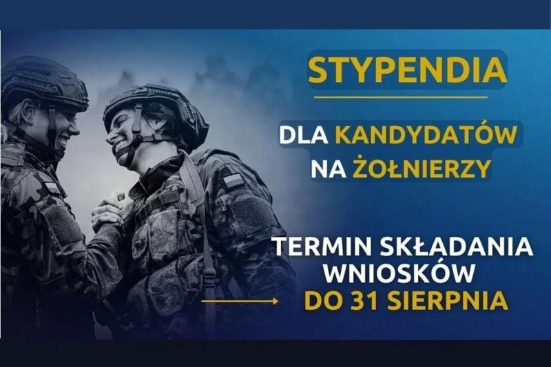 Stypendia dla kandydatów na żołnierzy zawodowych - kto może otrzymać?