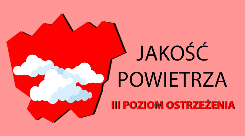Uwaga na bardzo złą jakość powietrza