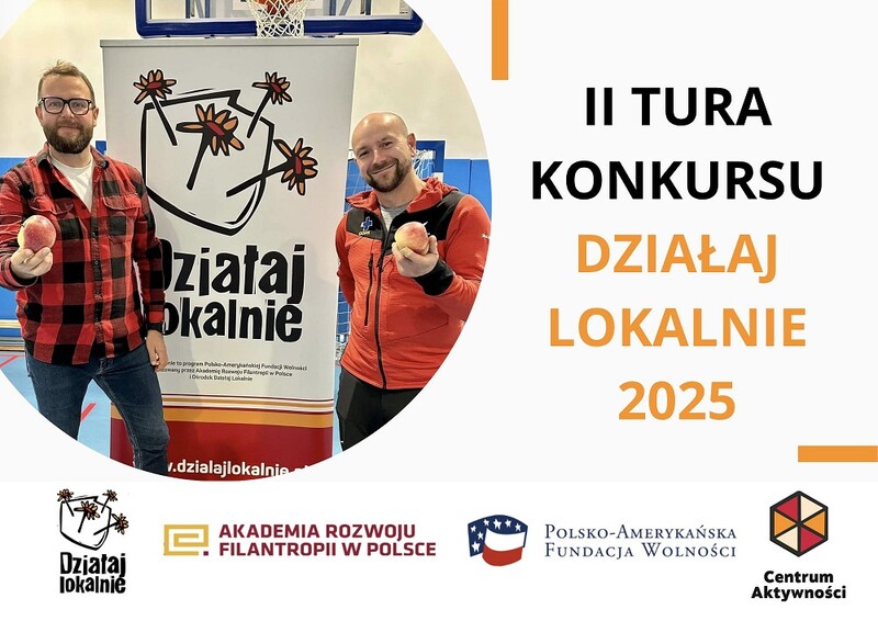 Zdobądź do 3000 zł na lokalny projekt – ruszyła II tura „Działaj Lokalnie”