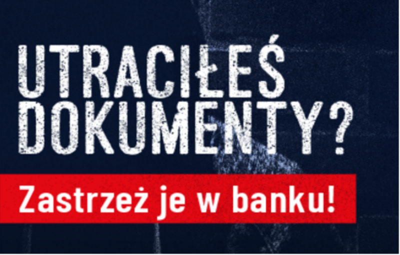 Zgubiłeś dokumenty lub ktoś ci je ukradł? Pilnie je zastrzeż!